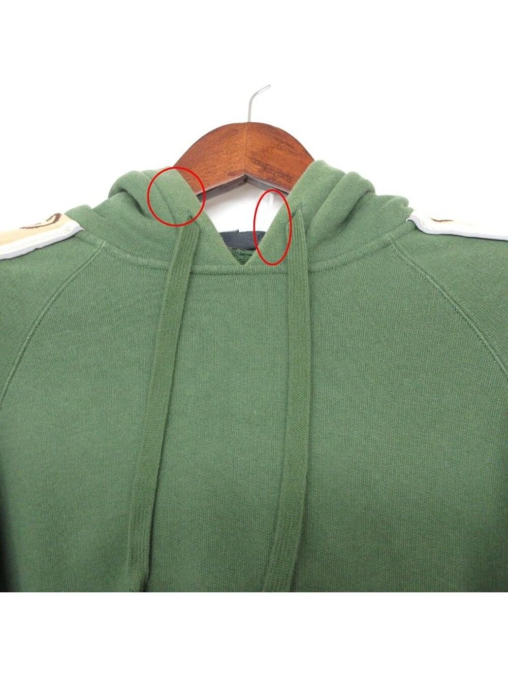 ★SOLD★ Gucci Set GG Logo Hooded Hoodie Jersey Sweatshirt Logo Track Pants Green - Picture 6 of 10